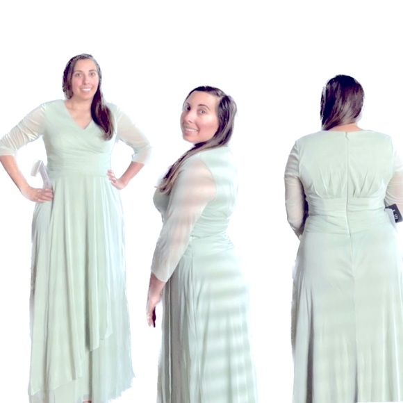 NWT Azazie Dress - Brand new, NEVER WORN Mother of the Bride dress w/garment bag - Picture 2 of 8